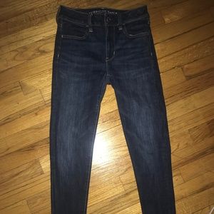 American Eagle super stretch, US 2 women's jeans